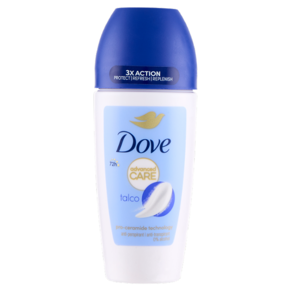 Dove advanced Care talco anti-perspirant 50 ml