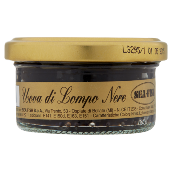 Sea-Fish Uova di lompo nere 50 g