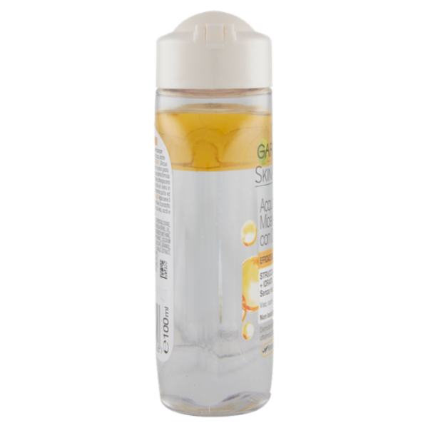 Garnier SkinActive Acqua Micellare Bifase con Olio d'Argan Efficace sul Trucco Waterproof 100 ml