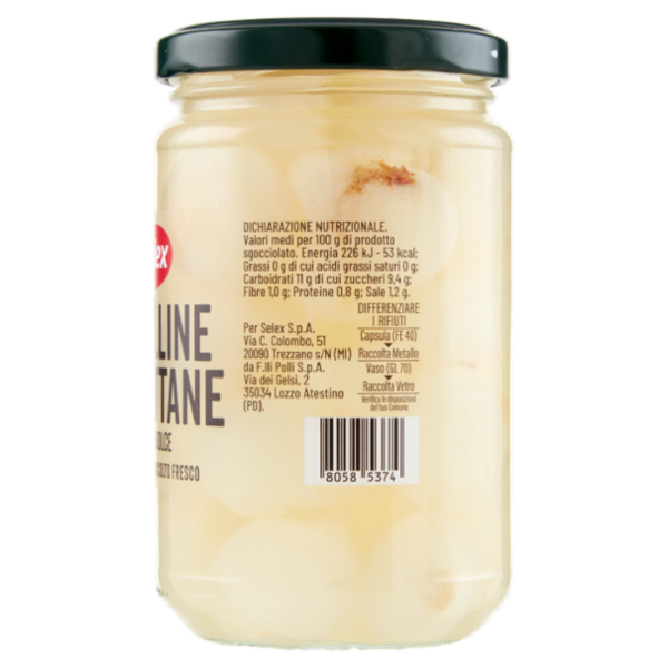 Selex Cipolline Borettane in Agrodolce 290 g