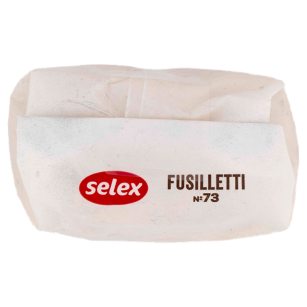 Selex Pasta di Semola Trafilata al Bronzo Fusilletti 500 g