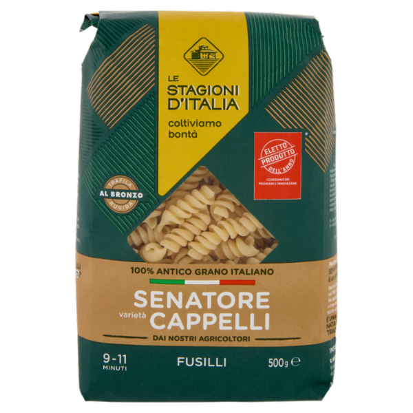 Le Stagioni d'Italia Senatore varietà Cappelli Fusilli 500 g