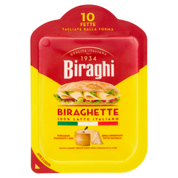 Biraghi Biraghette 10 Fette 120 g