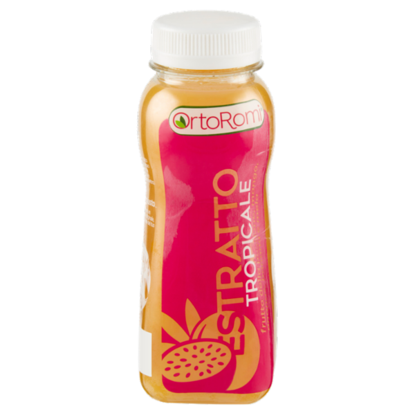 OrtoRomi Estratto Tropicale frutto della passione, mango, ananas, banana e mela 250 ml