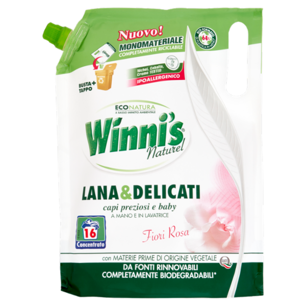 Winni's Naturel Lana & Delicati Fiori Rosa 800 ml