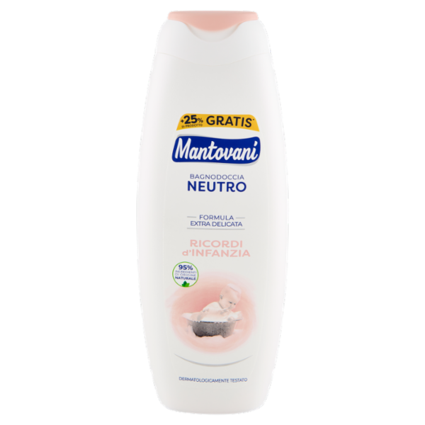 Mantovani Bagnodoccia Neutro Ricordi d'Infanzia 400+100 ml