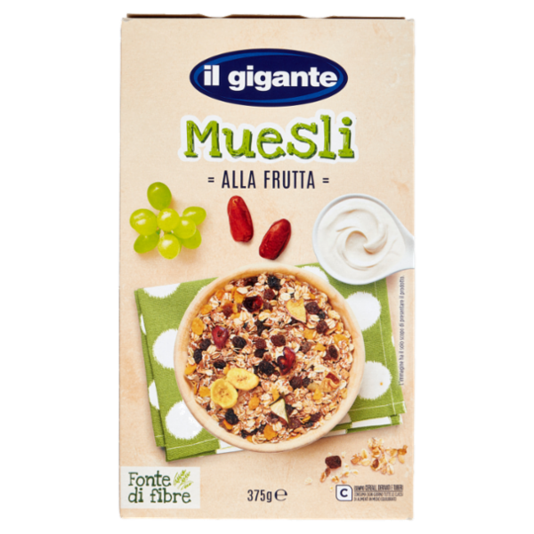 IL GIGANTE Muesli alla Frutta 375 g