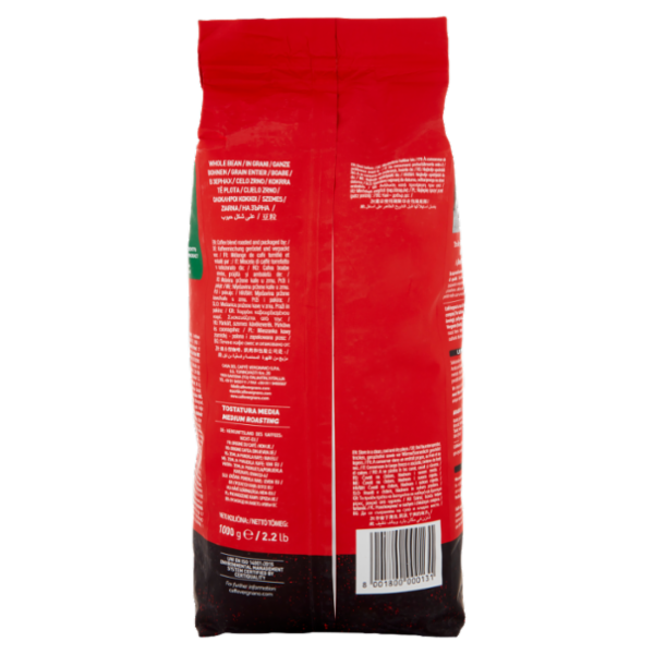 Caffè Vergnano 1882 Espresso Miscela Selezionata Caffè in Grani 1000 g