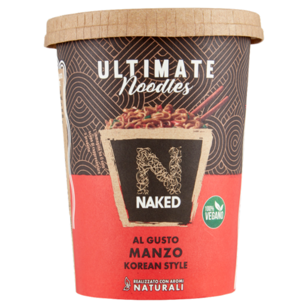 Naked Ultimate Noodles al Gusto Manzo 90 g
