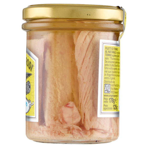 Angelo Parodi Filetti di Tonno al Naturale 178 g