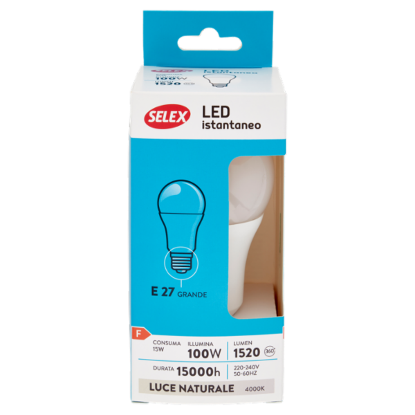 Selex Lampadina Led Goccia E27 15W