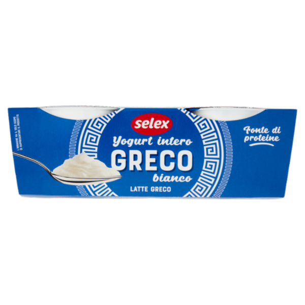 Selex Yogurt Intero Greco Bianco 2x150 g