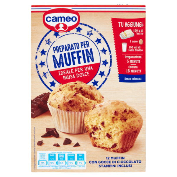 cameo Preparato per Muffin 370 g