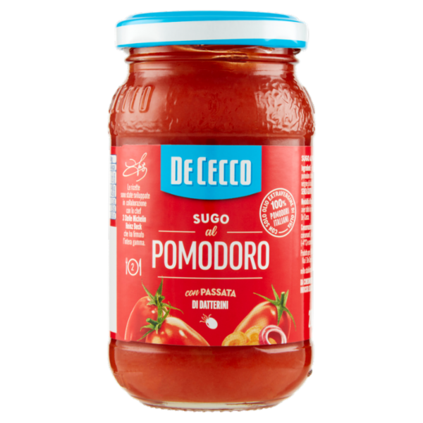 De Cecco Sugo al Pomodoro con Passata di Datterini 200 g