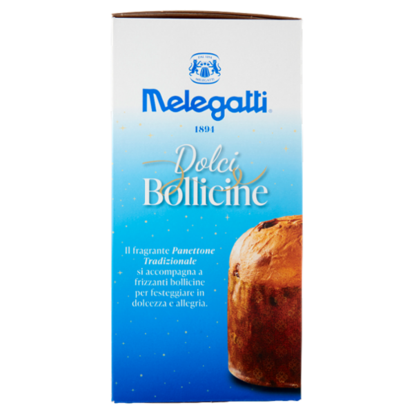 Melegatti 1894 Dolci Bollicine Panettone 680 g + Vino Spumante 75 cl