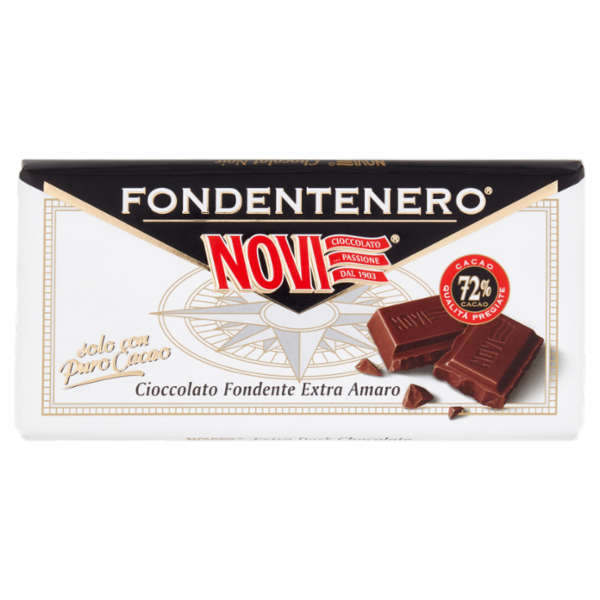 Novi Fondentenero Cioccolato Fondente Extra Amaro 100 g