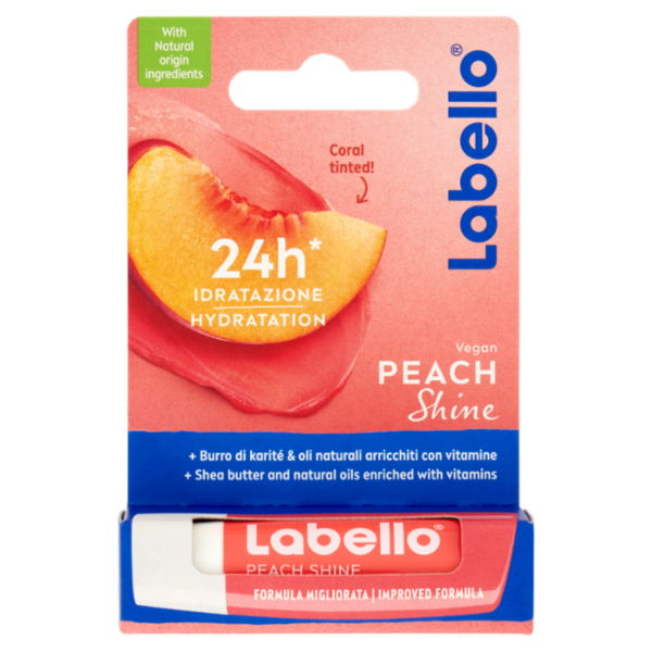 Labello Peach Shine 4,8 g
