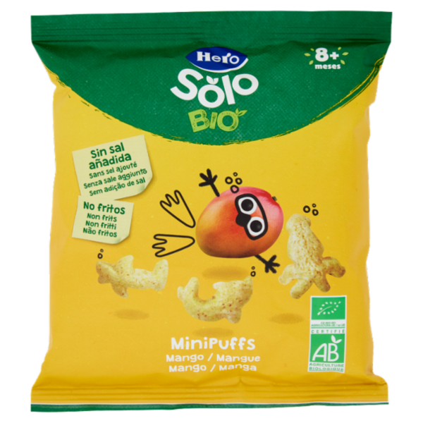 Hero Solo Bio MiniPuffs Mango 18 g