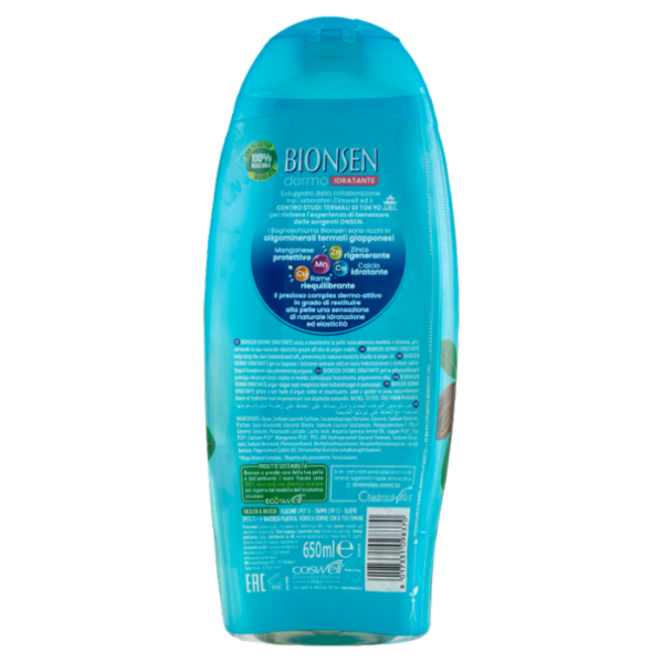 Bionsen dermo Idratante Bath & Shower Gel 650 ml