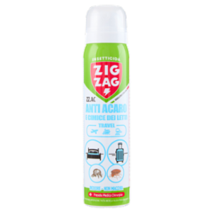 Zig Zag Insetticida Anti Acaro e Cimici Dei Letti Travel 100 Ml