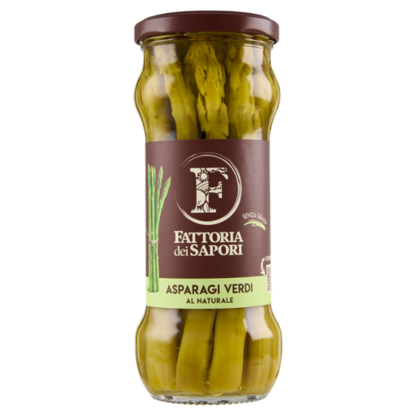 Fattoria dei Sapori Asparagi Verdi al Naturale 330 g