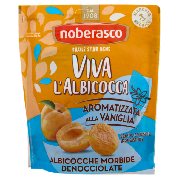 noberasco Viva l'Albicocca Aromatizzata alla Vaniglia 200 g