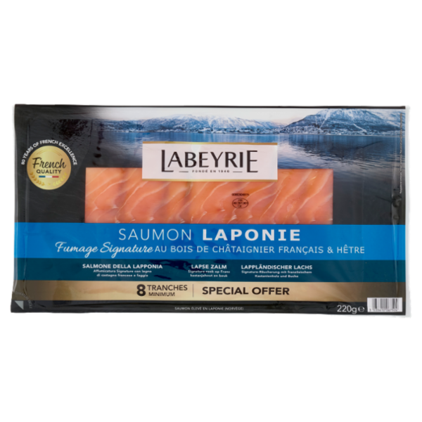 Labeyrie Salmone Affumicato Lapponia Signature 220 g