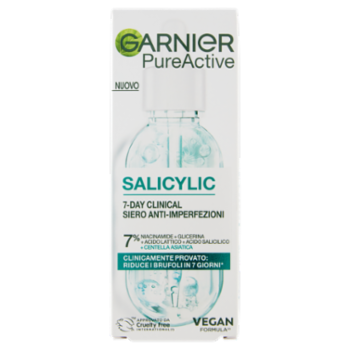 Garnier PureActive Salicylic 7-Day Clinical Siero Anti-Imperfezioni 30 Ml