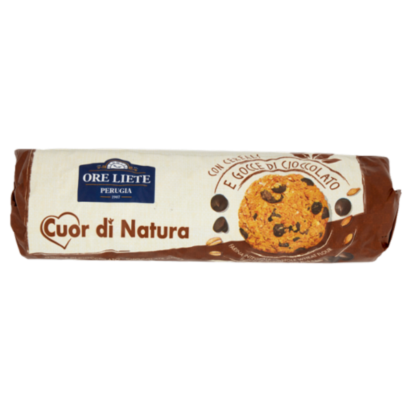Ore Liete Cuor di Natura con Cereali e Gocce di Cioccolato 250 g
