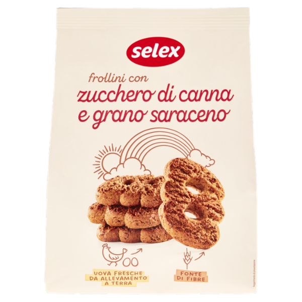 Selex Frollini con Zucchero di Canna e Grano Saraceno 700 g