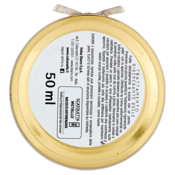 Calzanetto Lucido in Pasta per Calzature Nero 50 ml