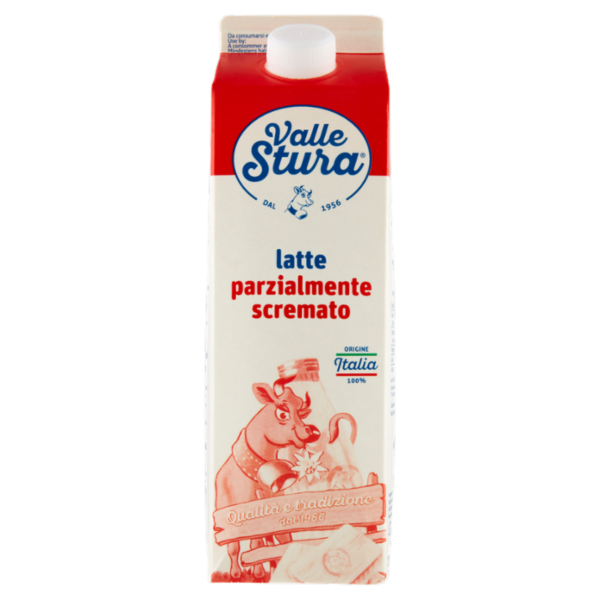 Valle Stura latte parzialmente scremato 1000 ml