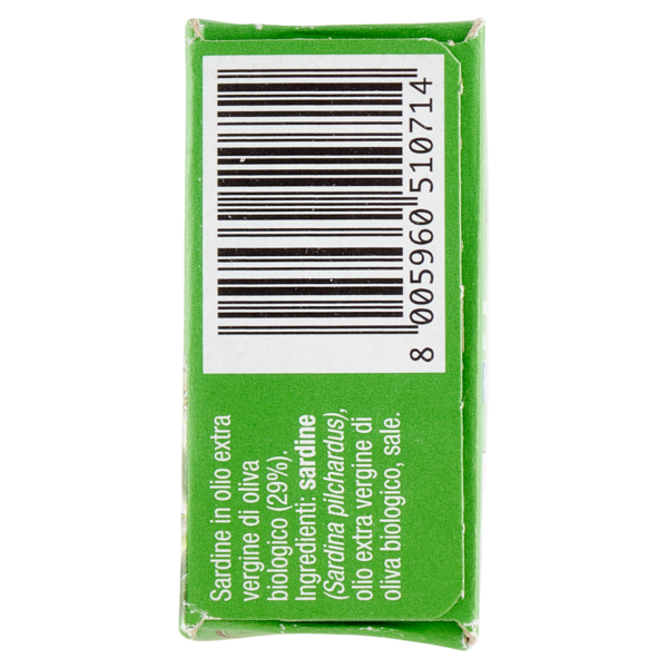 Rizzoli Sardine in Olio Extra Vergine d'Oliva Biologico 120 g