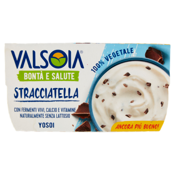 Valsoia Bontà e Salute Yosoi Stracciatella 2 x 125 g
