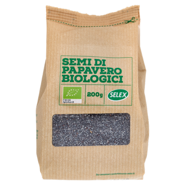 Selex Semi di Papavero Biologici 200 g