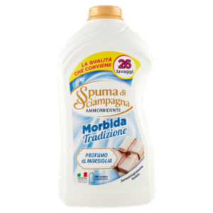 Spuma Di Sciampagna Morbida Tradizione Ammorbidente Profumo Di Marsiglia 1300 Ml