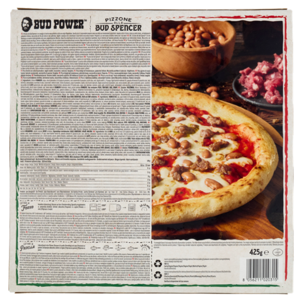 Bud Power Pizzone alla Bud Spencer con Salsiccia e Fagioli 425 g