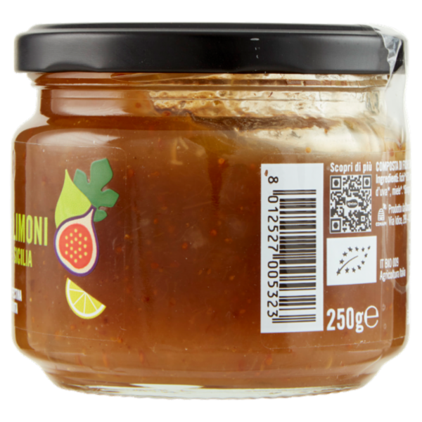 Mielizia Bio Fichi e Limoni Puglia e Sicilia 250 g