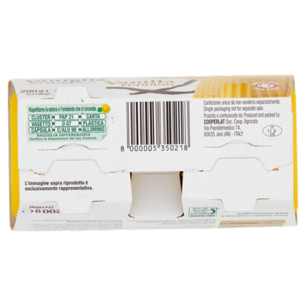 treValli i Dessert al Latte Budino Vaniglia del Madagascar 2 x 100 g