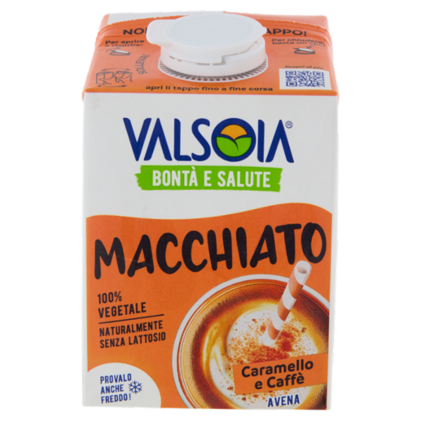 Valsoia Bontà e Salute Macchiato Caramello e Caffè 500 ml
