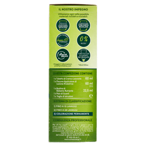 Schwarzkopf Natural&Easy 536 Biondo Dorato Naturale