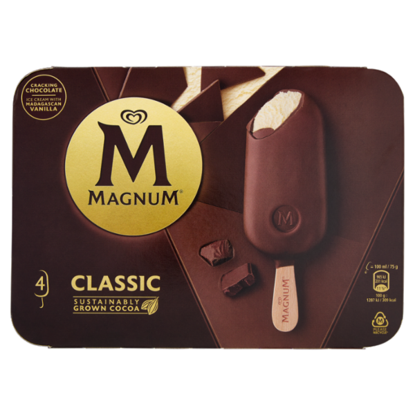 Magnum Classic 4 gelati 300 g