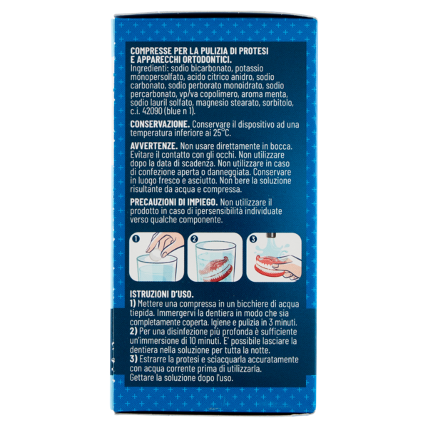 Selex Compresse per la Pulizia di Protesi e Apparecchi Ortodontici 36 pezzi