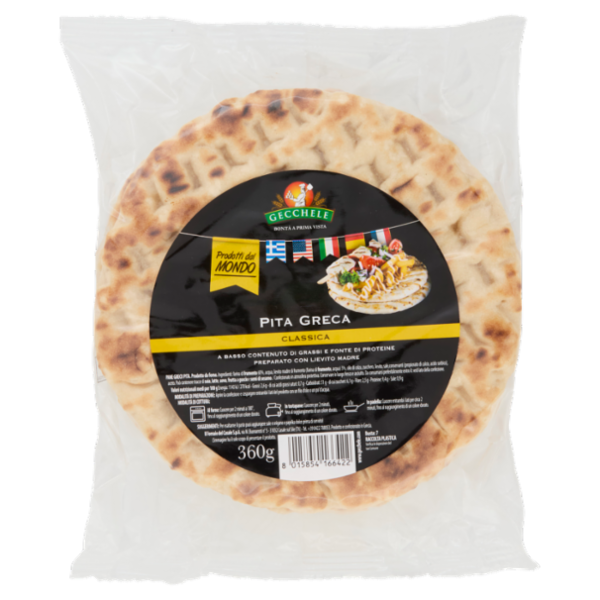 Gecchele Prodotti dal Mondo Pita Greca Classica 360 g