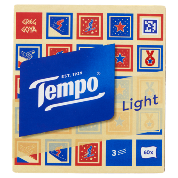 Tempo Light Veline 3 veli 60 pz Box