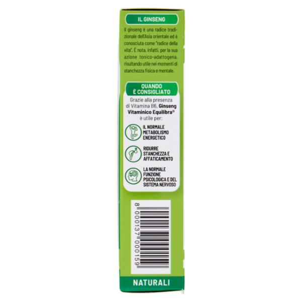 equilibra Ginseng Vitaminico 60 Capsule 19,2 g