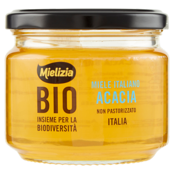 Mielizia Bio Miele Italiano Acacia non Pastorizzato Italia 300 g