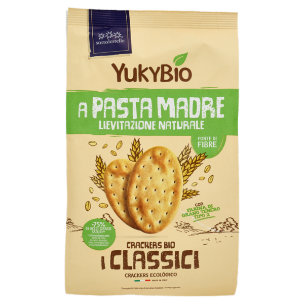 YukyBio A Pasta Madre Crackers Bio i Classici 250 g