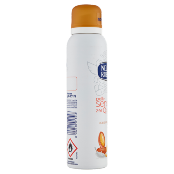 Neutro Roberts pelle sensibile zero% sali e alcol argan Deo Spray 150 ml