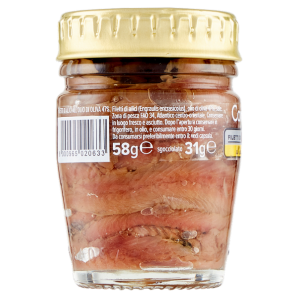 Consilia Filetti di Alici all'Olio di Oliva 58 g